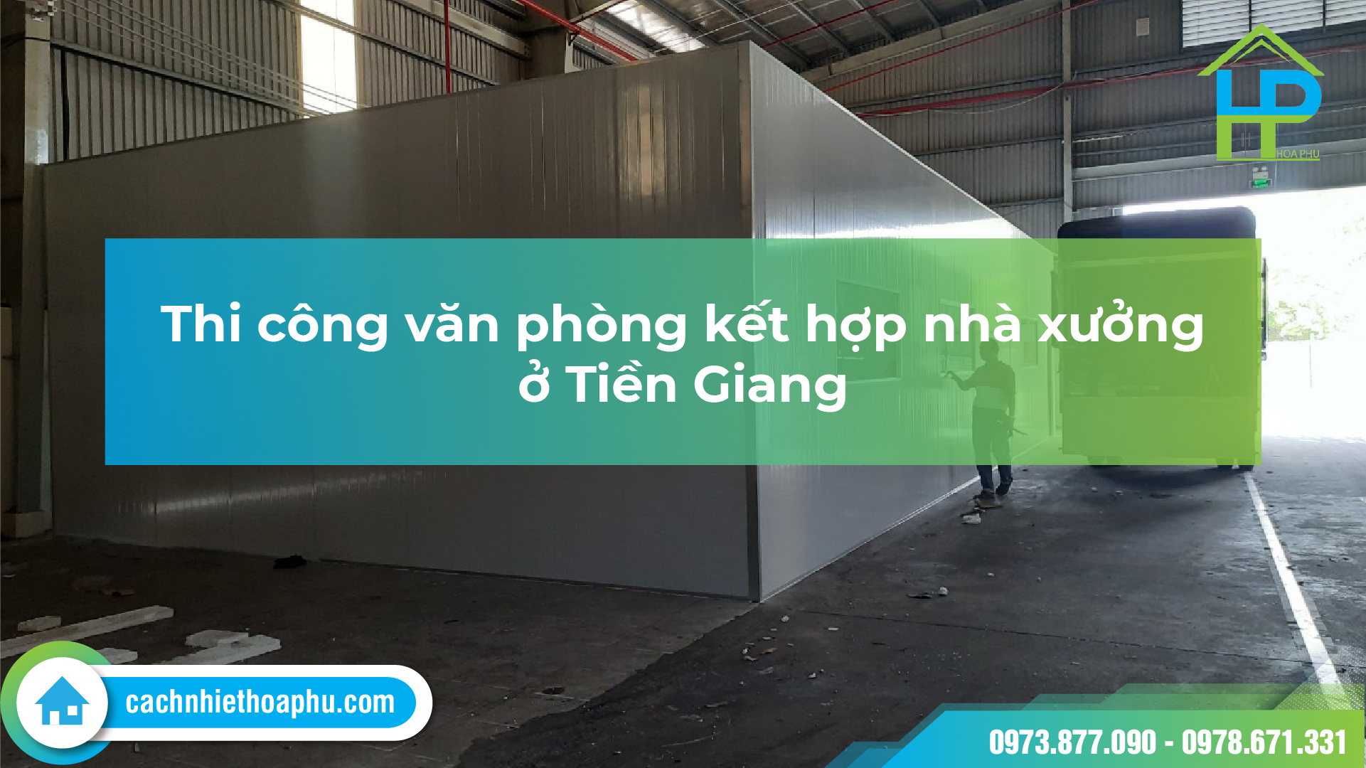 văn phòng kết hợp nhà xưởng ở Tiền Giang