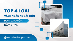 Top 4 loại vách panel ngoài trời được ưa chuộng năm 2024