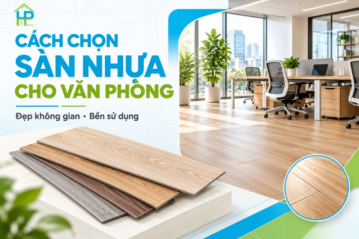 Cách Chọn Sàn Nhựa Cho Văn Phòng