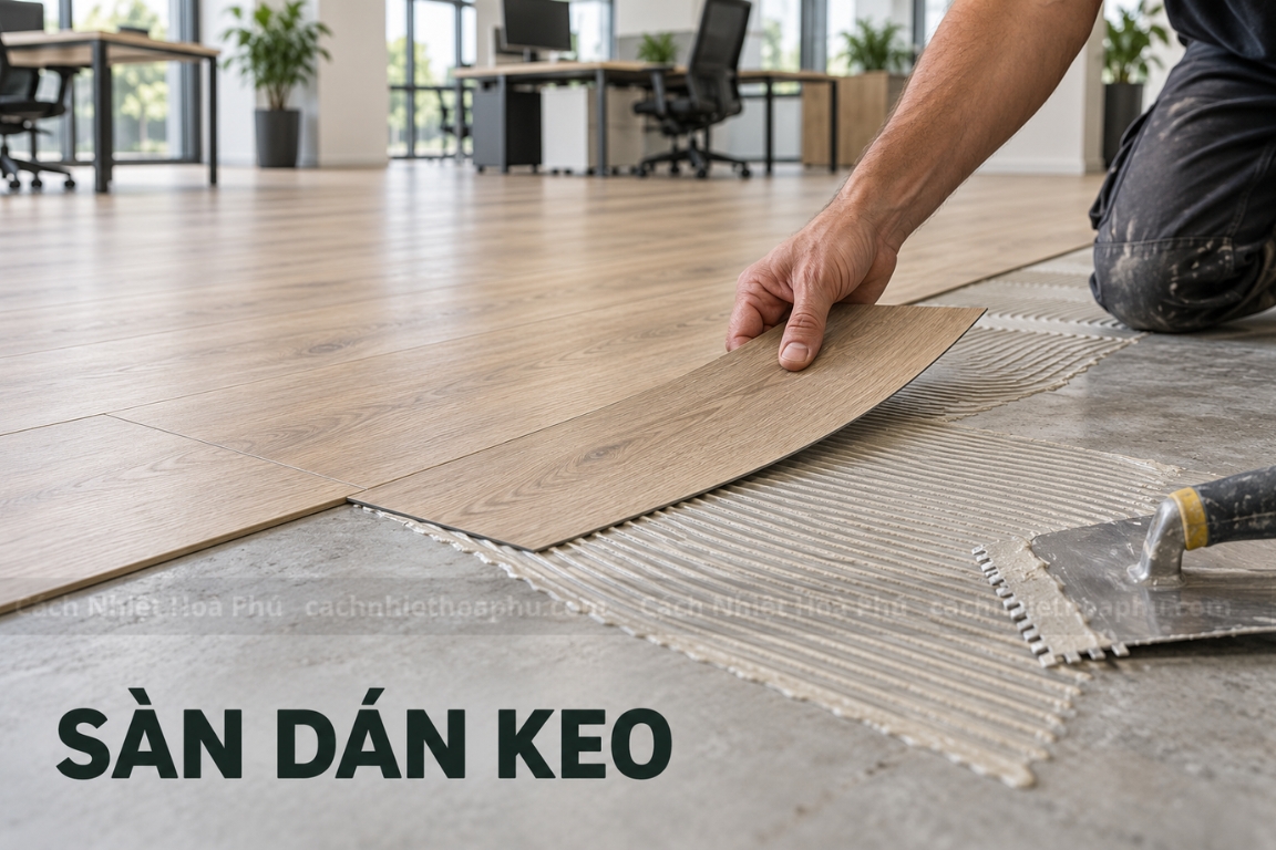 Sàn dán keo