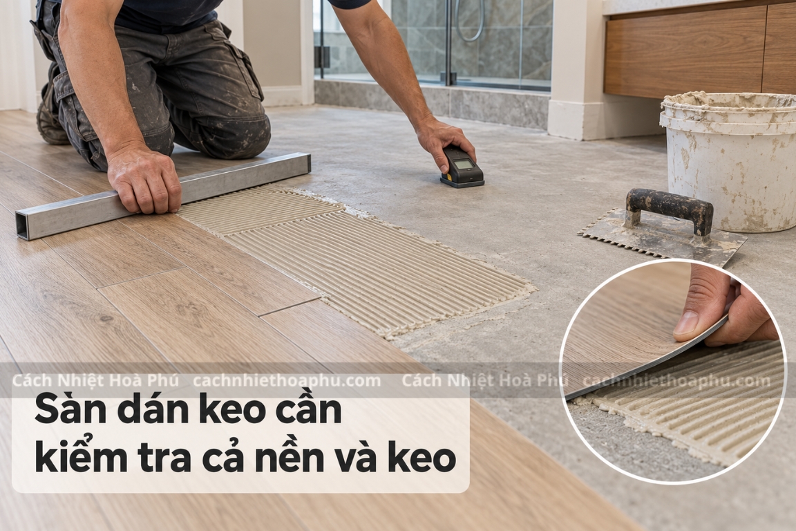 Sàn dán keo