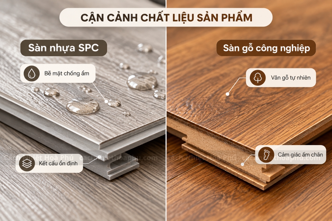 So sánh về độ bền và khả năng chống nước